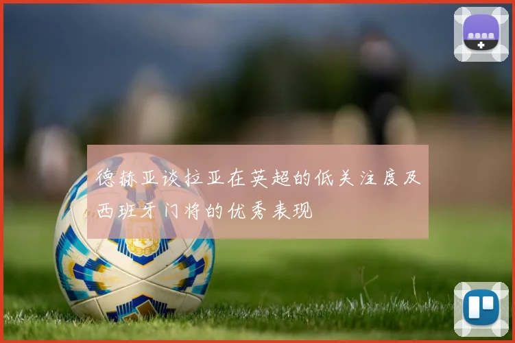 德赫亚谈拉亚在英超的低关注度及西班牙门将的优秀表现